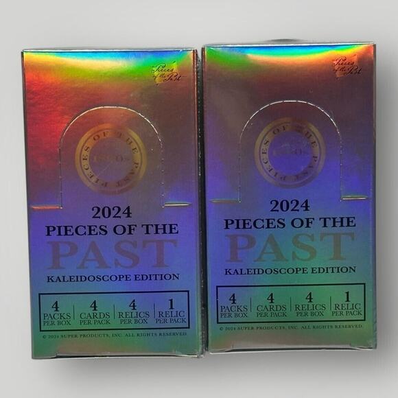 2024 PIECES OF THE PAST 1800s KALEIDOSCOPE EDITION 2 BOX LOT - Picture 1 of 2